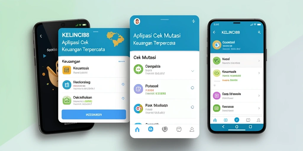 Tampilan antarmuka KELINCI88 saat mengecek mutasi keuangan.